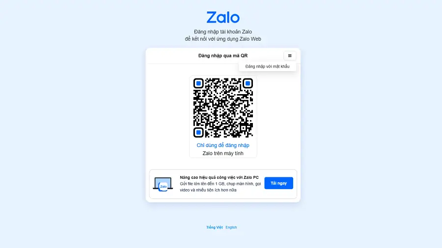 Zalo Web